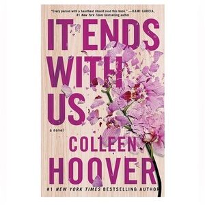 This End With Us By Colleen Hoover Paper Back Novel Fiction Romance